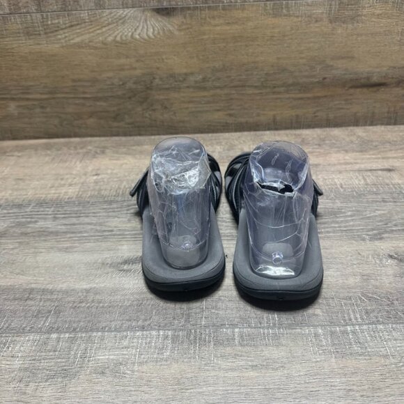 Teva Tirra Black Textile Slide Sandal Women's Size 6.5 - Picture 3 of 6